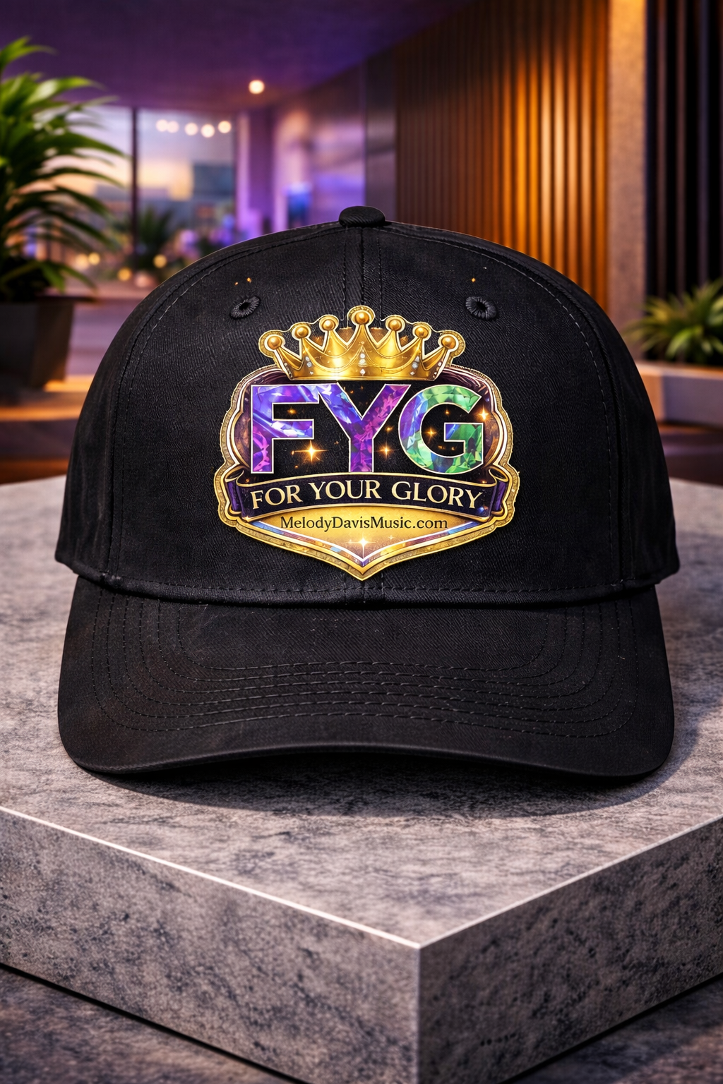"FYG Crown Signature Bundle" includes (For Your Glory Download, Hoodie, Tee, and Cap)